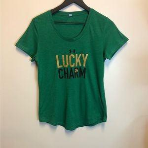 NWOT Under Armour Lucky Charm Top